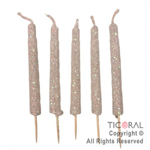 VELA VELON ESPIRAL GIBRE DE 10 CM BLANCO (Pack x 5)